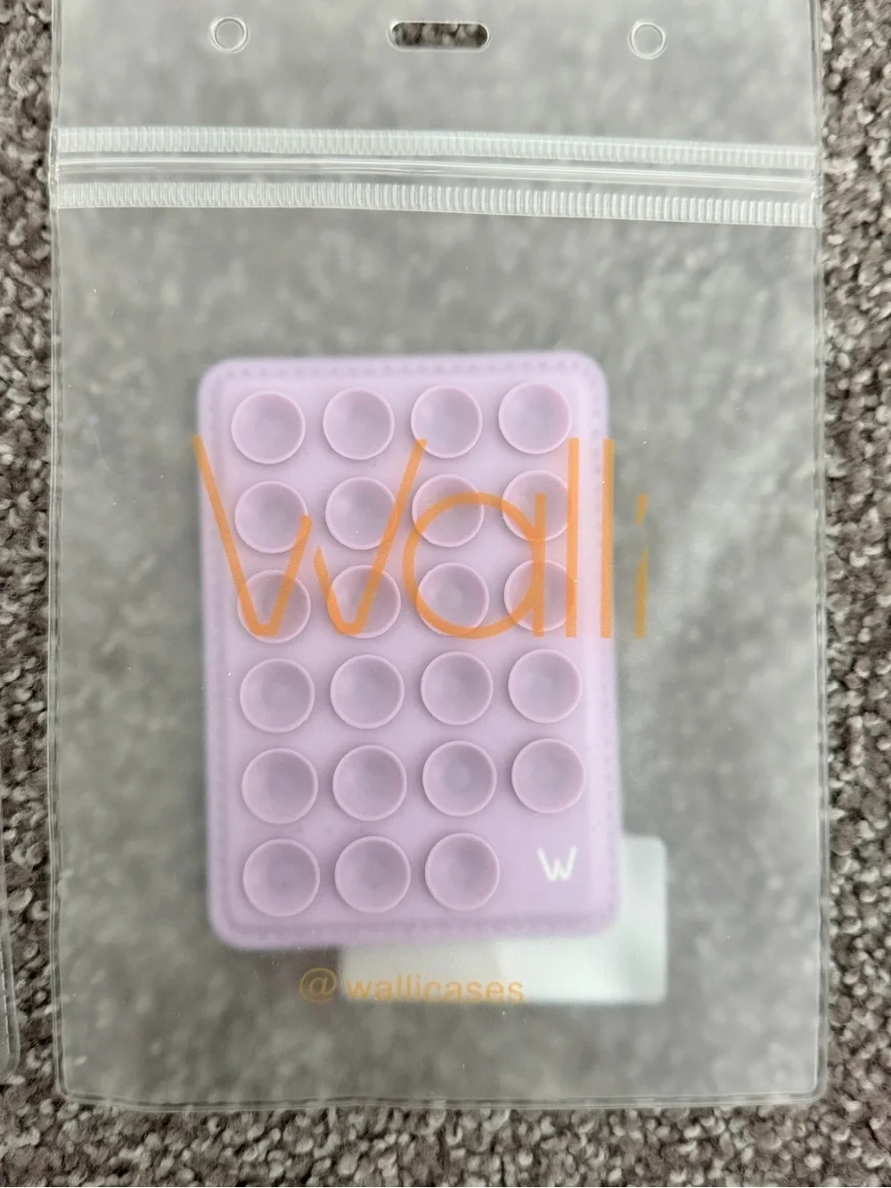 Wali Lilac Bubble Pop Phone Case